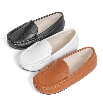 5126-Kid PU Upper Non Slip Loafer Casual Shoes