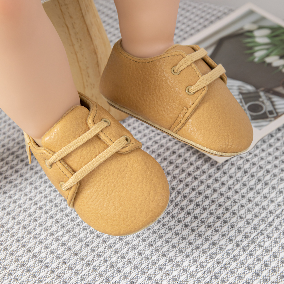 Environment Protect Material PU Leather Infant Shoes Wholesale-JZ Baby