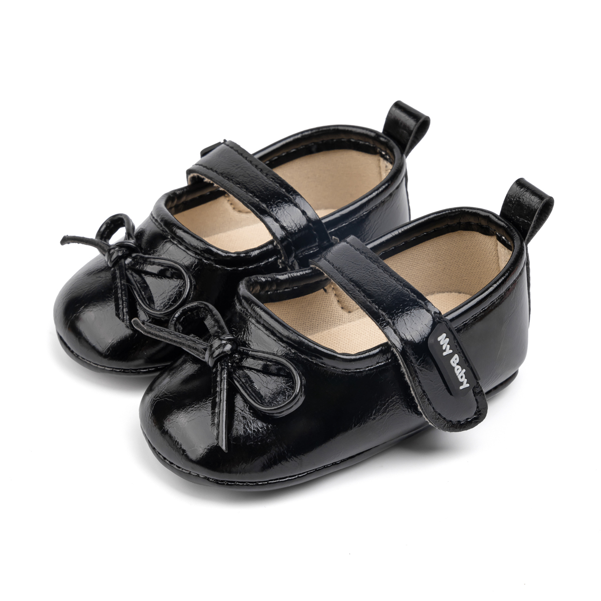 CG5315 Wholesale Jelly Rubber Sole Mary Jane Shoes With Bow For Baby