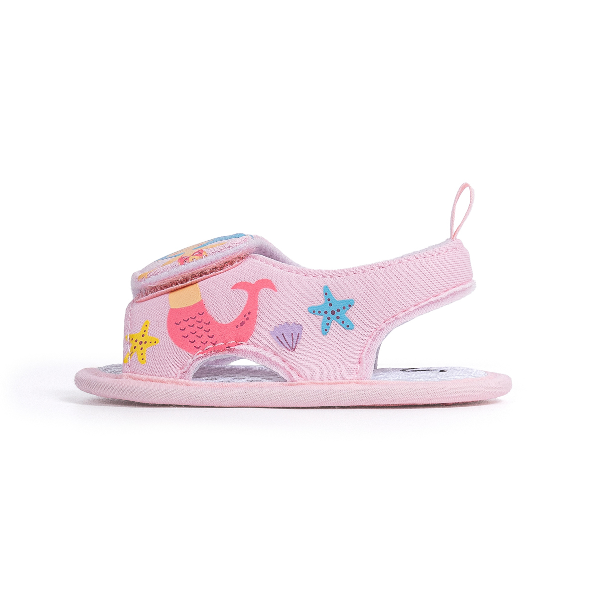 PT5212 Whoelesale Mermaid Style Baby Velcro Sandals