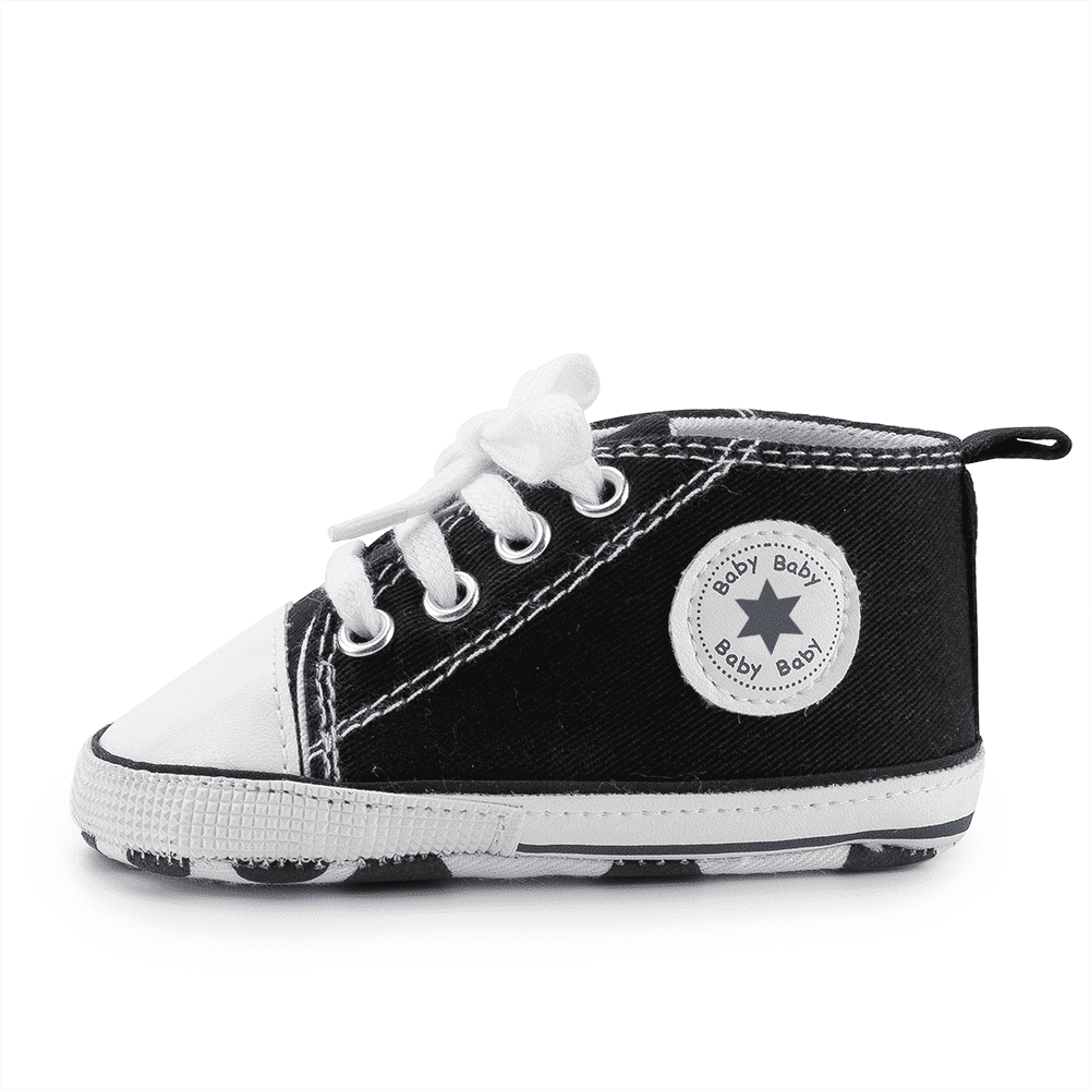 Bonario Baby Girls Boys Shoes Infant Canvas Shoes Casual Sneakers for First Walkers 3-18 Months