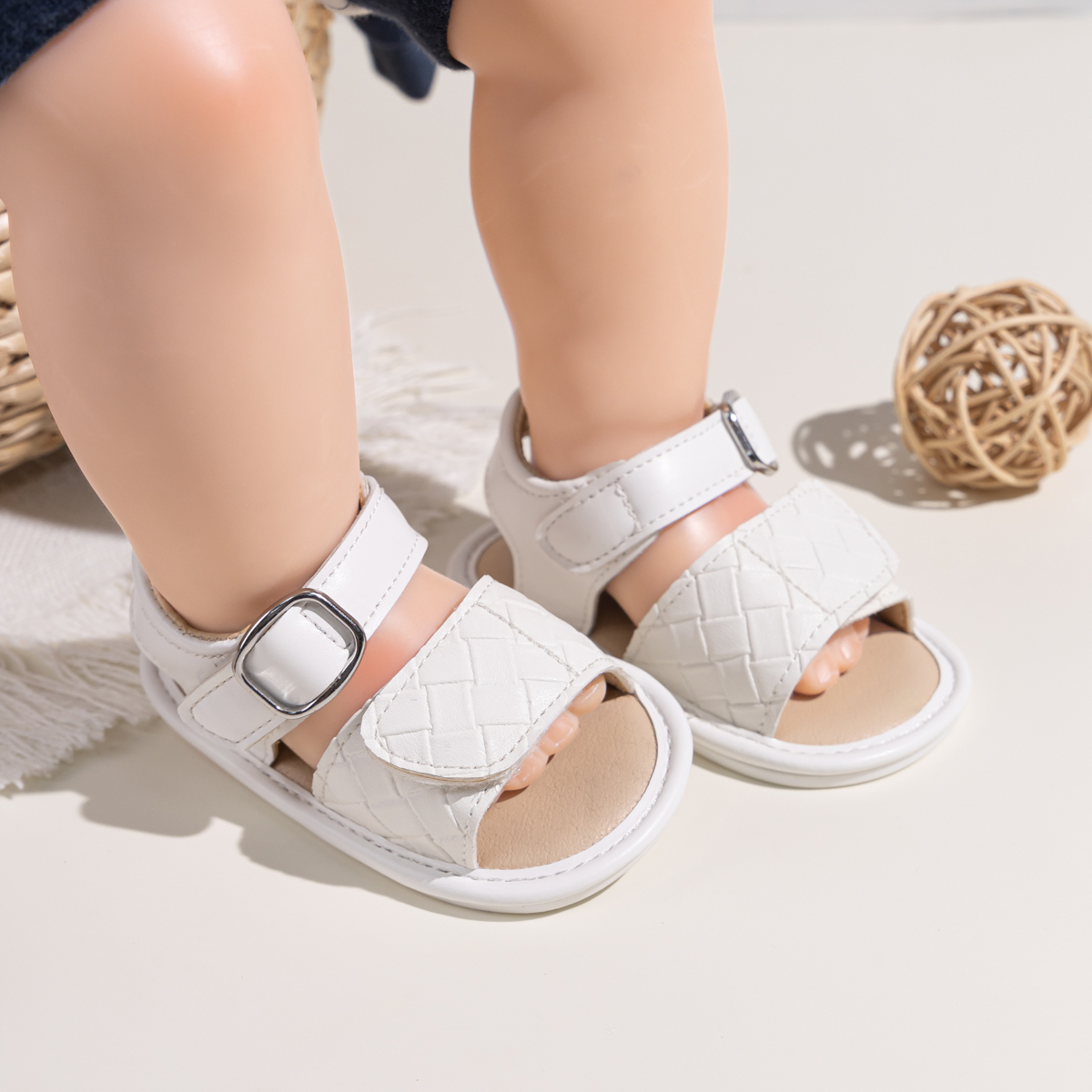 Velcro Light Anti-Slip Toddler Summer Shoes Wholesale-JZ Baby