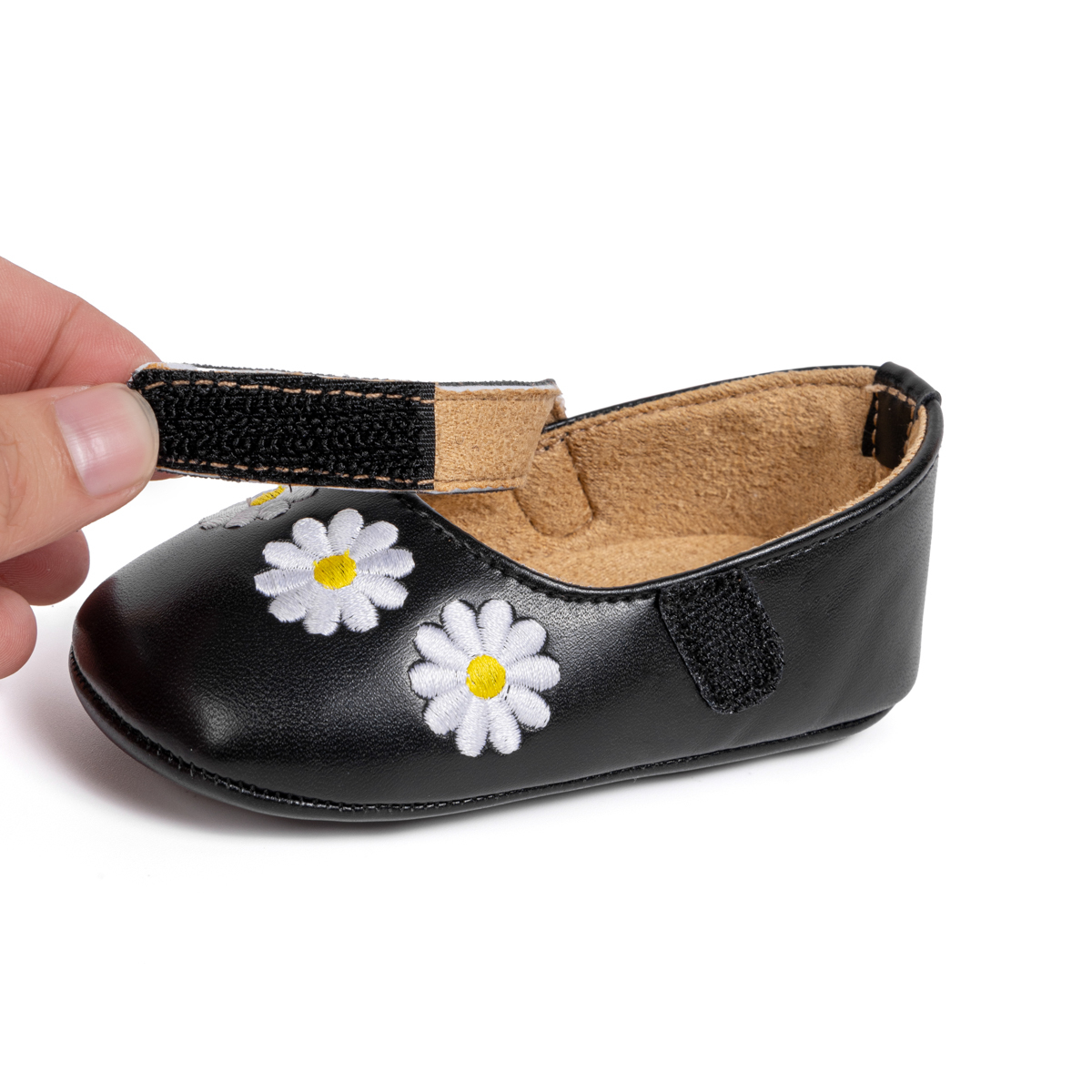 CG5322 Daisy Flower Mary Jane Baby Shoes Wholesale