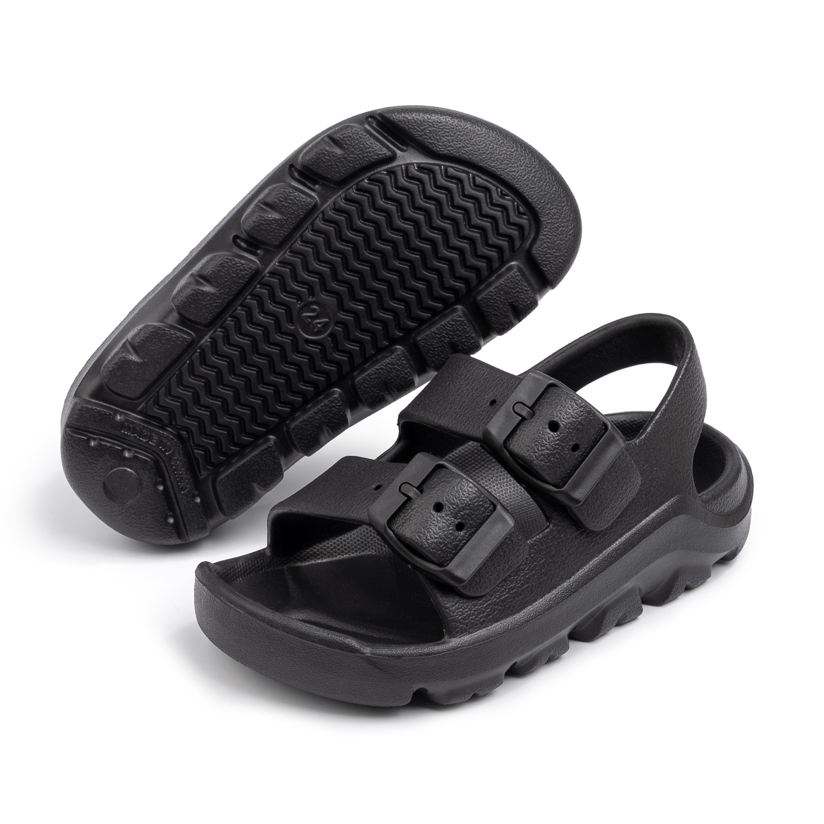 8990 Kids Shoes PVC EVS Sole Non Slip Lightweight Comfortable Durable Breathable Toddler Sneakers for Boys Girls Outdoor Play Running Walking