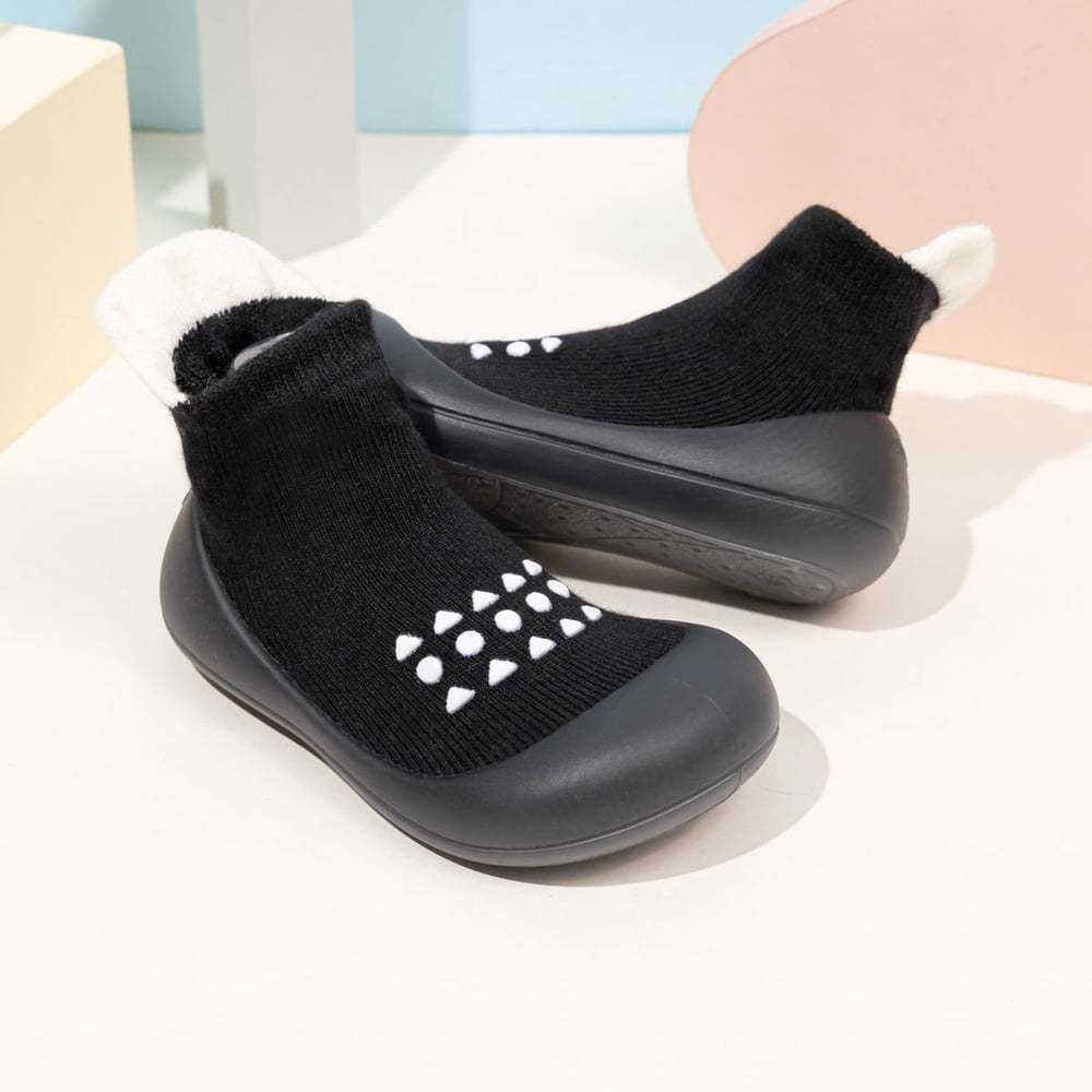 Meckior Baby Sock Shoes Baby Walking Shoes Infant Non-Slip Breathable Slippers Soft Rubber Sole Sneakers for Baby Boys Girls