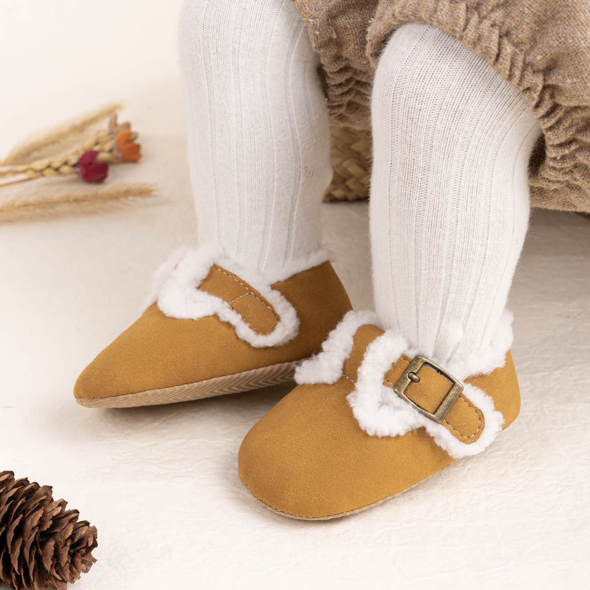 CG6165 Baby Casual Shoes PUPVC Sole Infant Soft Comfortable Lightweight Breathable Toddler Walking Footwear