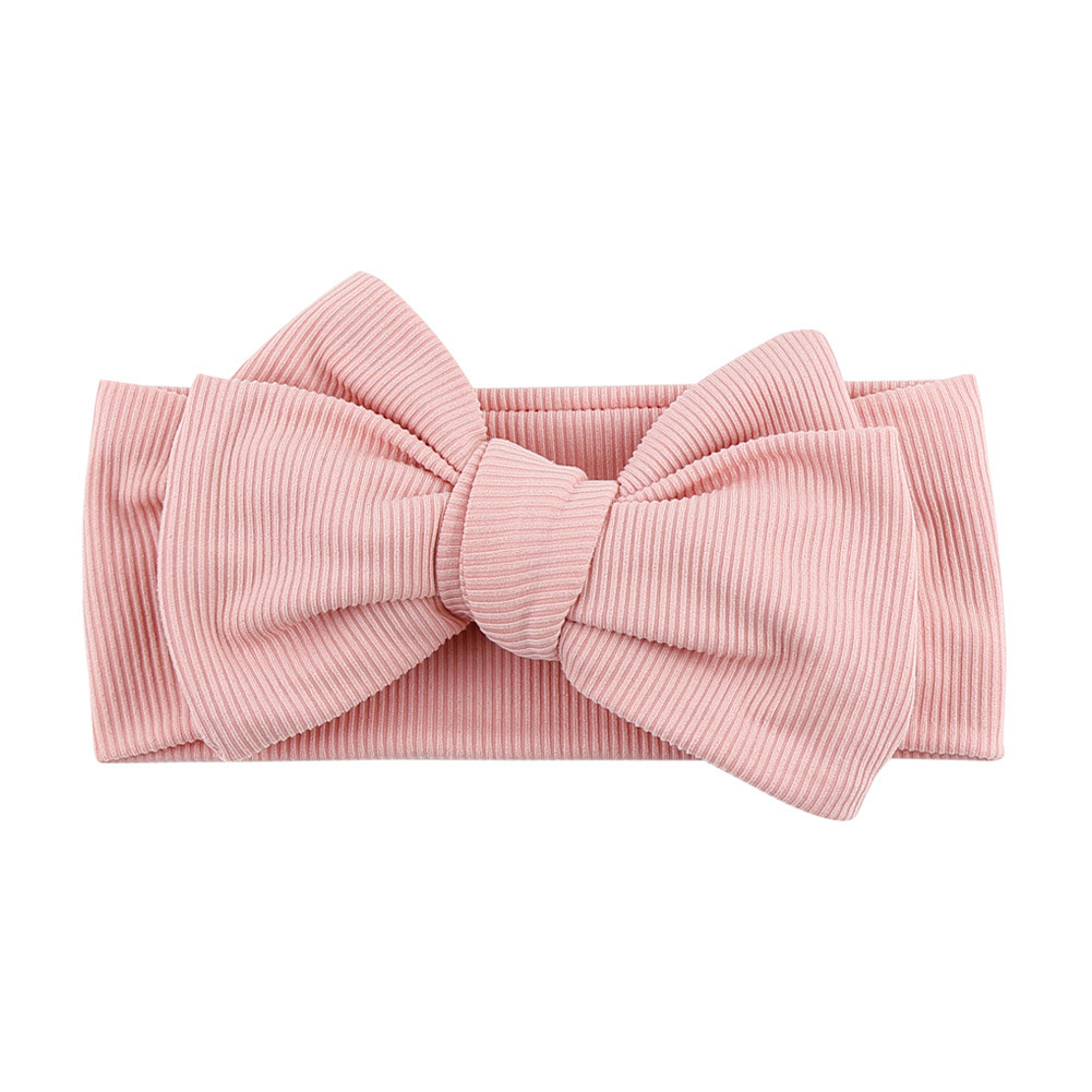 BAKK161 Solid Color Simple Bow Hair Band Wholesale