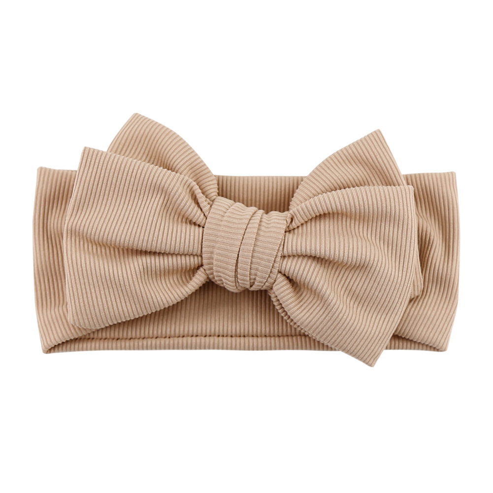 BAKK161 Solid Color Simple Bow Hair Band Wholesale