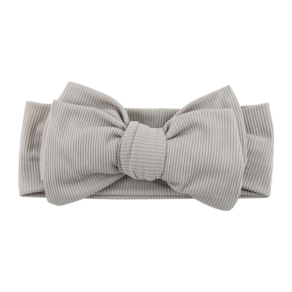 BAKK161 Solid Color Simple Bow Hair Band Wholesale
