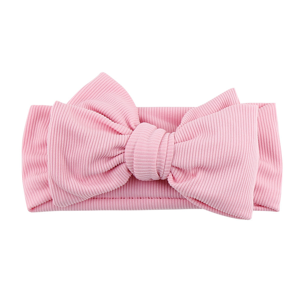 BAKK161 Solid Color Simple Bow Hair Band Wholesale