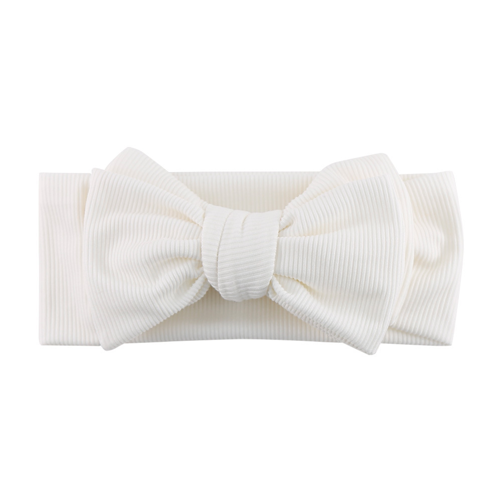 BAKK161 Solid Color Simple Bow Hair Band Wholesale