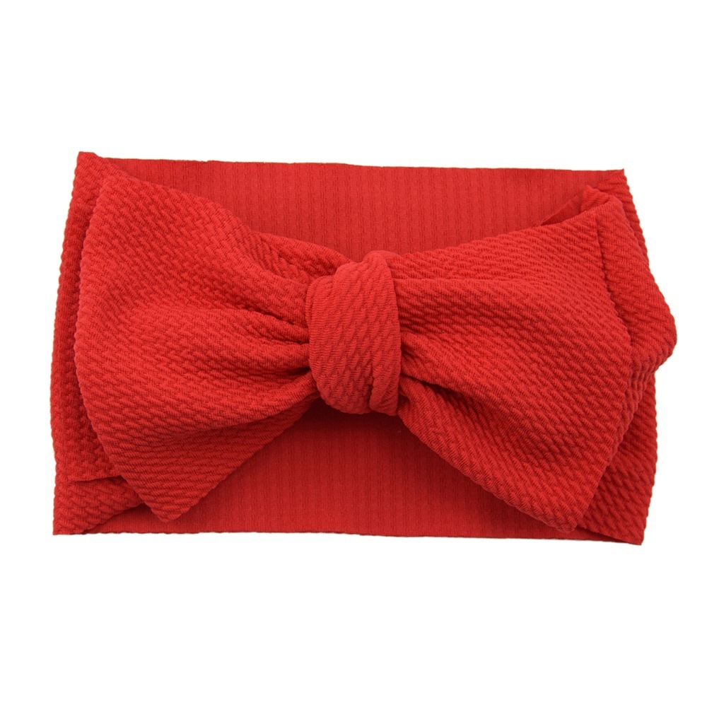 BTC20-002 Single Color Bow Tie Hairband Wholesale
