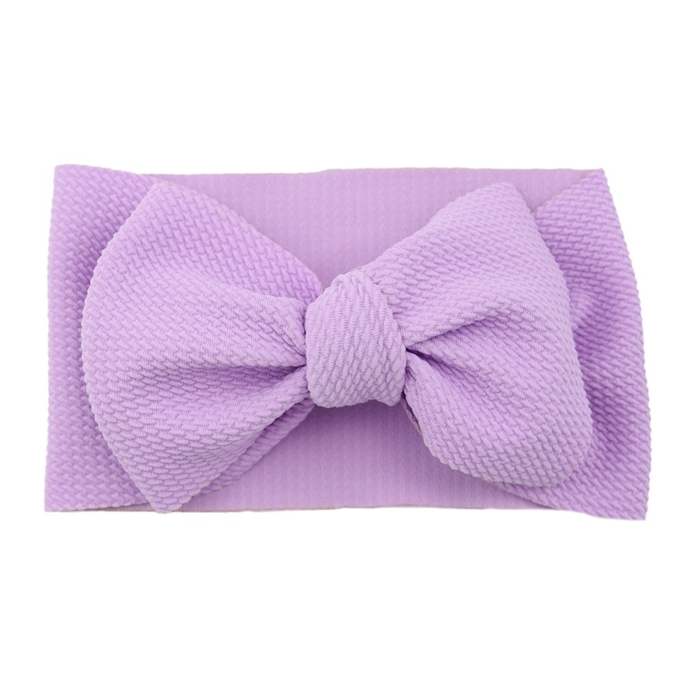 BTC20-002 Single Color Bow Tie Hairband Wholesale