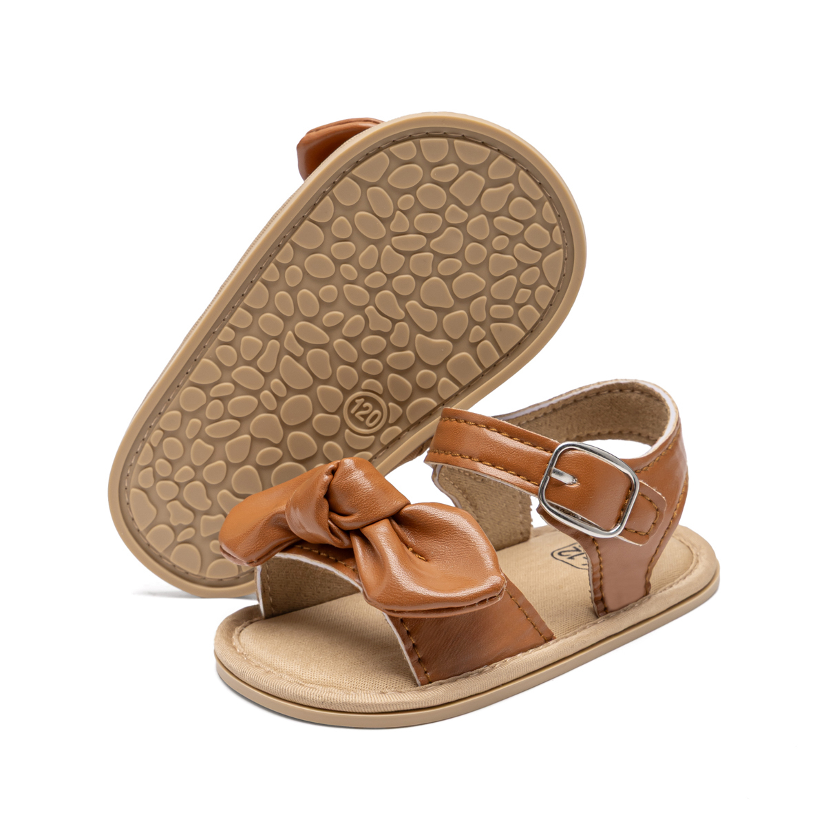 CG1418 Baby Sandals PUPVC Sole Infant Summer Footwear Breathable Soft Comfortable Toddler Shoes