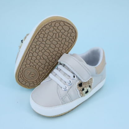 CG41100 Baby Casual Shoes for Infants Soft Sole Lightweight Comfortable Breathable Non Slip Cute Design Toddler First Walkers Unisex Sneakers-Jie Zu Baby