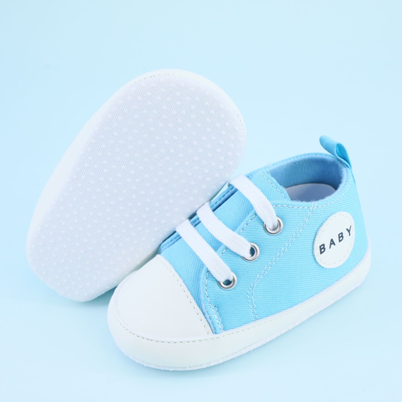 CG4194 Customize Baby Casual Shoes Canvas Cotton Sole Infant Crib Shoes