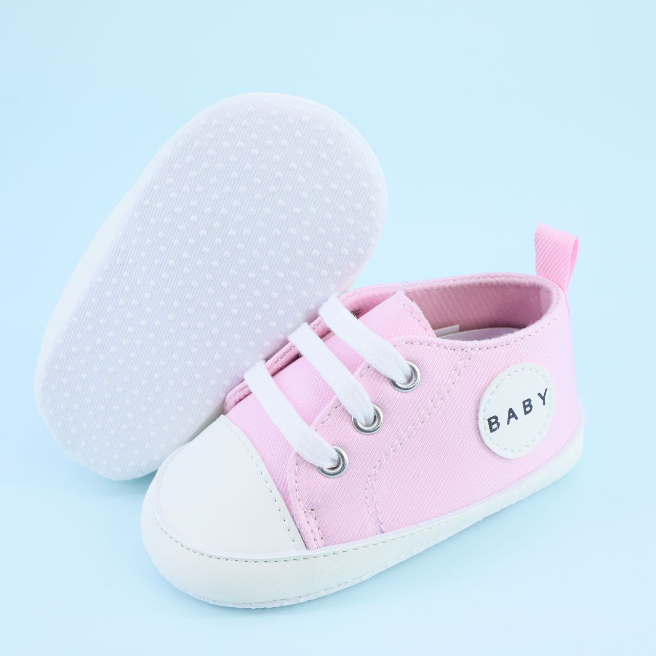 CG4194 Customize Baby Casual Shoes Canvas Cotton Sole Infant Crib Shoes
