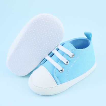CG4195 Baby Casual Shoes Canvas Cotton Sole Comfortable Lightweight Soft Non Slip Breathable for Toddlers Infant
