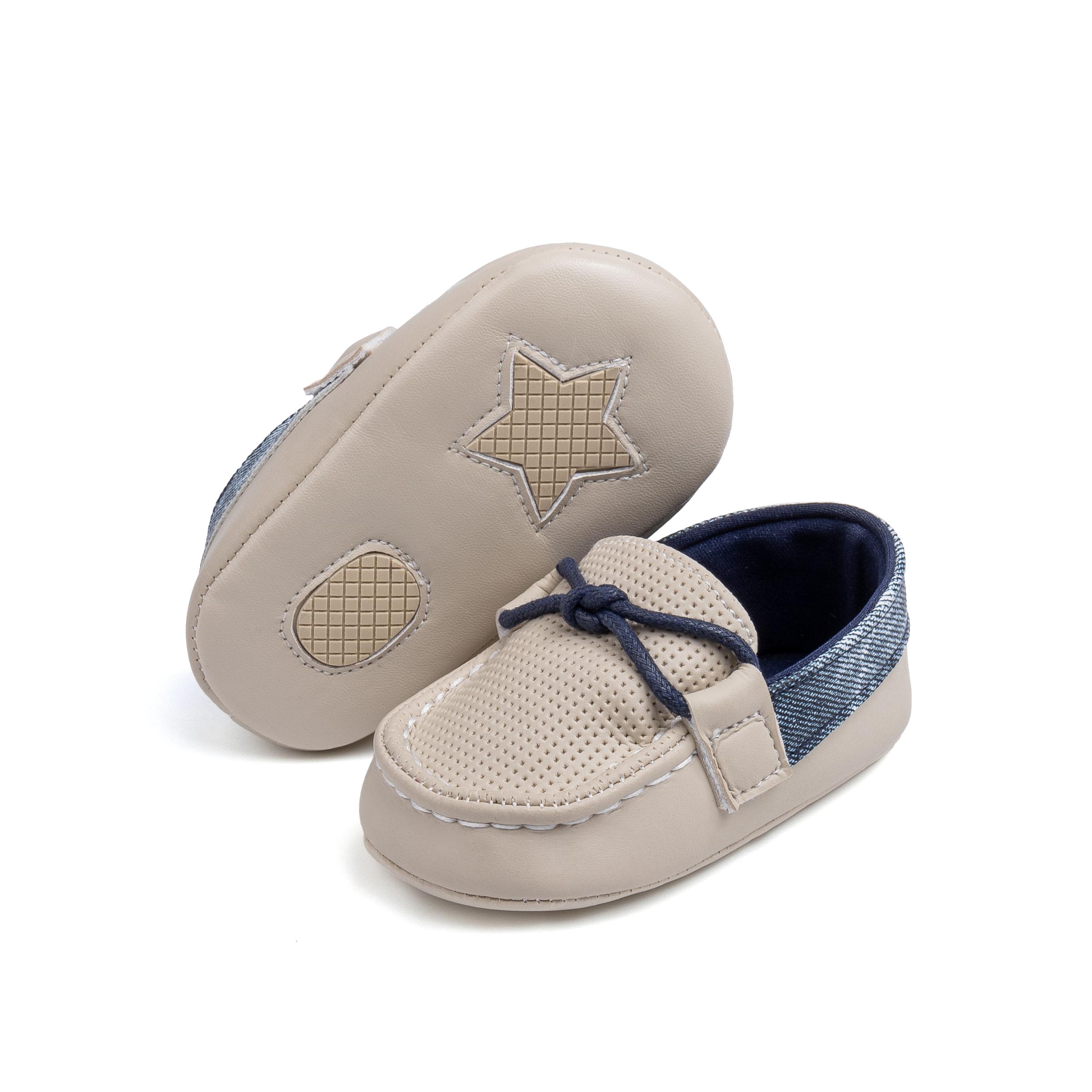CG5162 Baby Casual Shoes PU Comfortable Lightweight Non-Slip Soft Sole for Toddlers Boys Girls Infant First Walkers