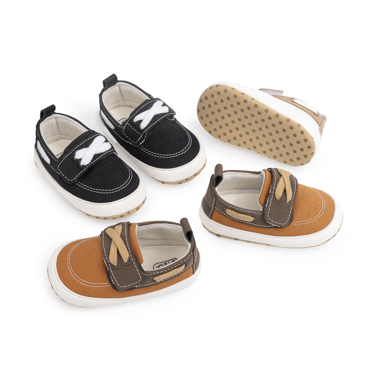 CG5167 Baby Casual Shoes Canvas Cotton SoleInfant Footwear for Newborns Toddlers Boys -Jie Zu Baby