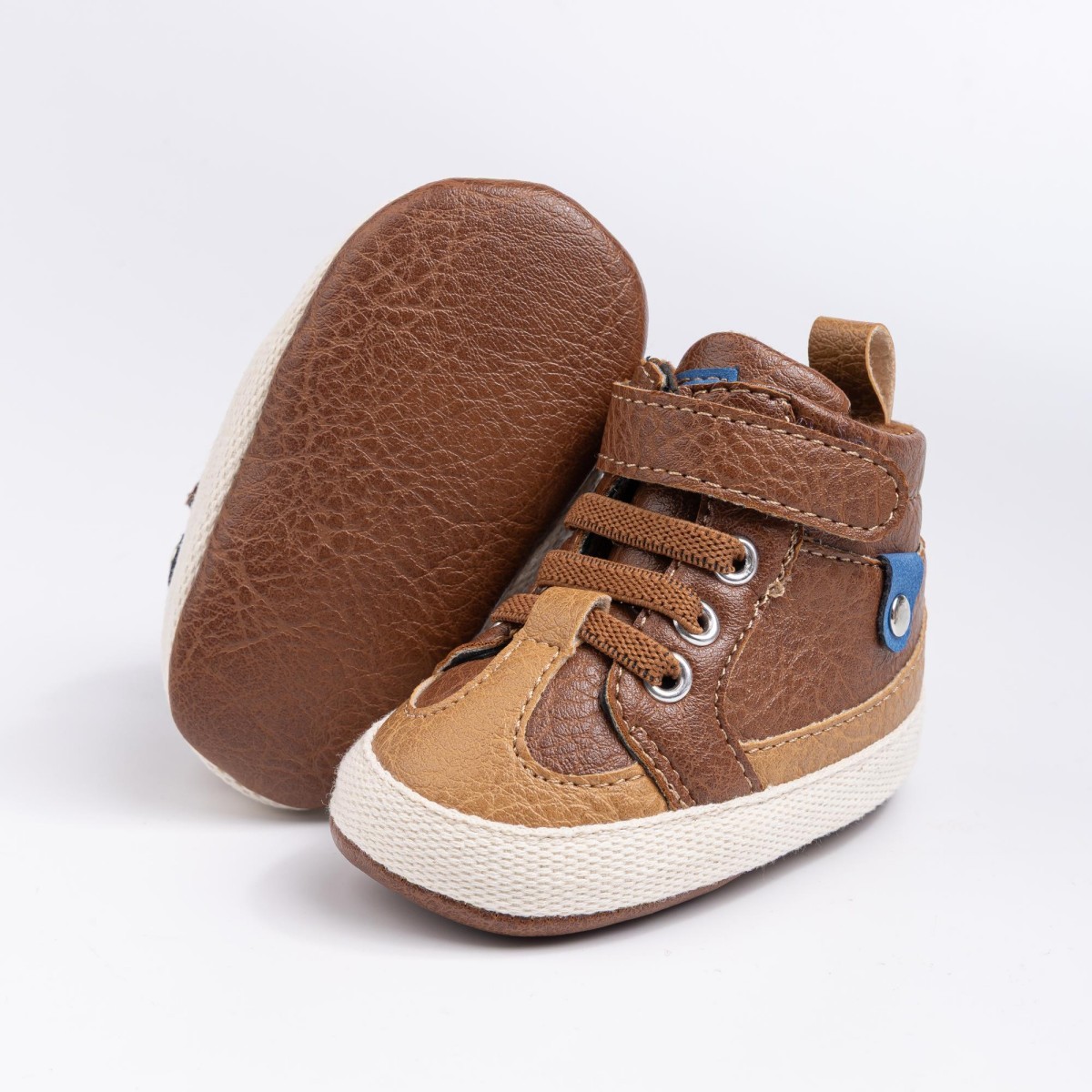 CG5172 Baby Casual Shoes Non Slip Soft Sole Lightweight Breathable Comfortable Infant First Walkers for Boys Girls Toddler 0 24 Months