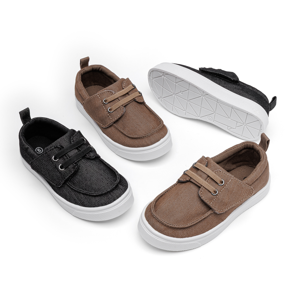 CG5176 Kids Shoes with PU TPR Sole Comfortable Lightweight Sneakers for Boys Girls-Jie Zu Baby