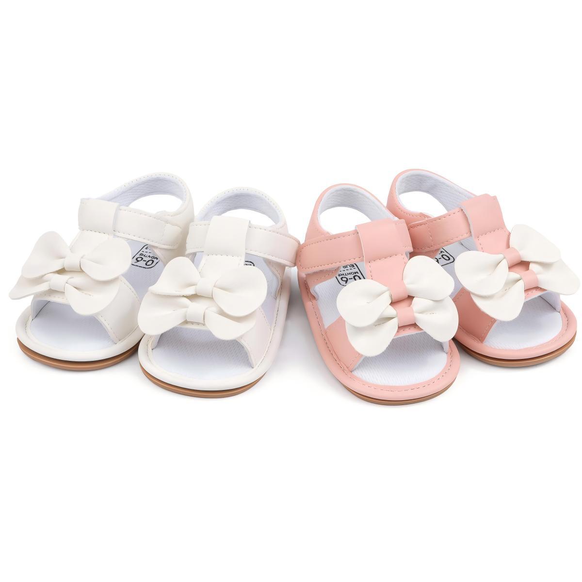 CG5246 Baby Sandals Soft Cotton Sole Breathable Lightweight Comfortable for Toddlers Boys Girls Summer Footwear