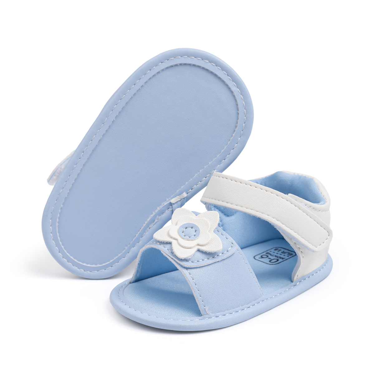 CG5251 Baby Sandals for Boys Girls Soft Sole Breathable Comfortable Lightweight Non Slip Toddler Shoes PUPVC Sole