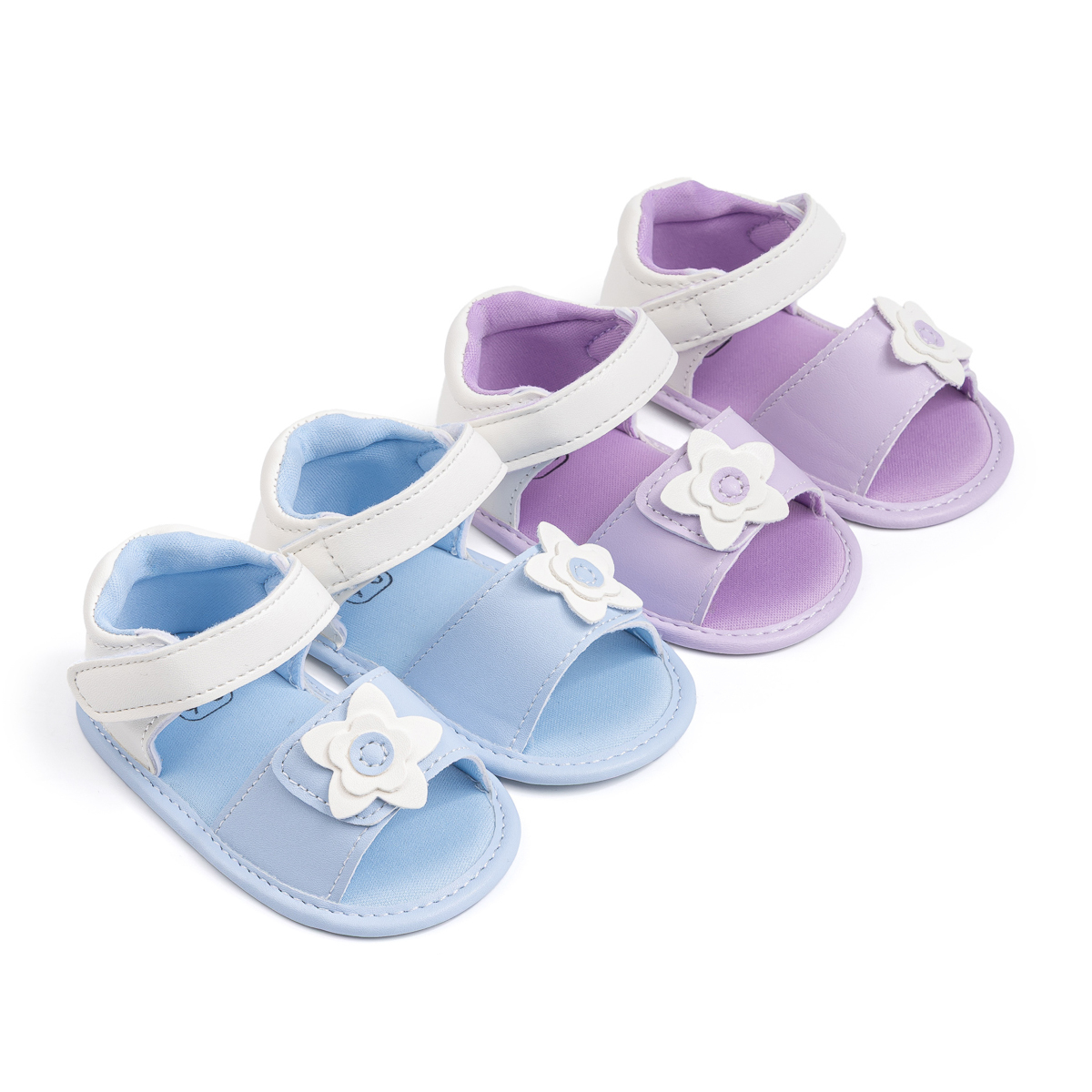 CG5251 Baby Sandals for Boys Girls Soft Sole Breathable Comfortable Lightweight Non Slip Toddler Shoes PUPVC Sole