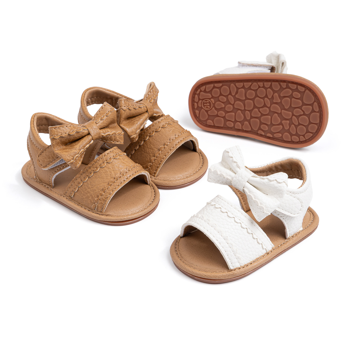 CG5257 Baby Sandals for Boys Girls Soft Sole Breathable Comfortable Lightweight Non Slip Summer Outdoor Beach Shoes PUPVC Sole