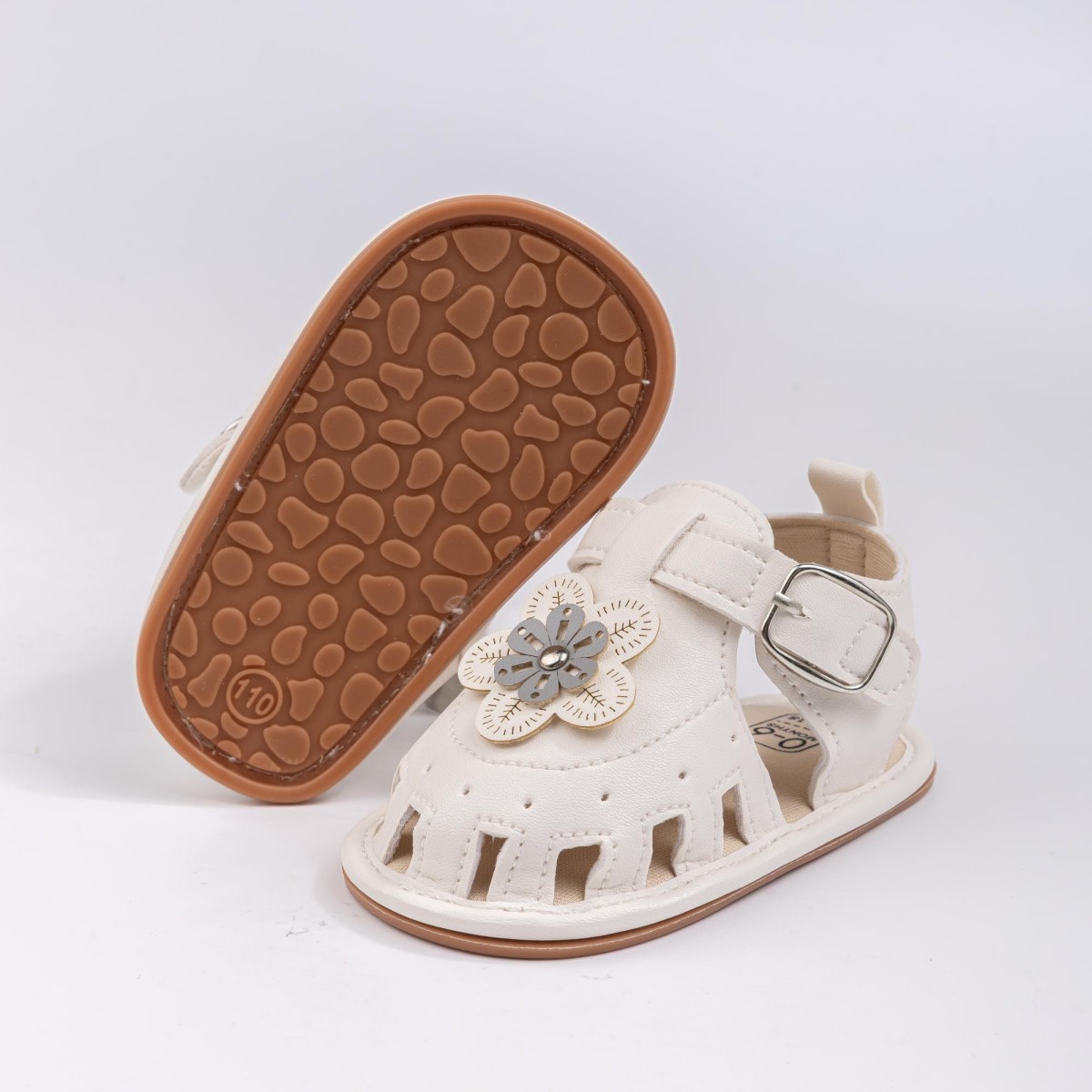 CG5263 Baby Sandals PUPVC Sole Comfortable Lightweight Breathable Summer Infant Shoes for Boys Girls Toddlers