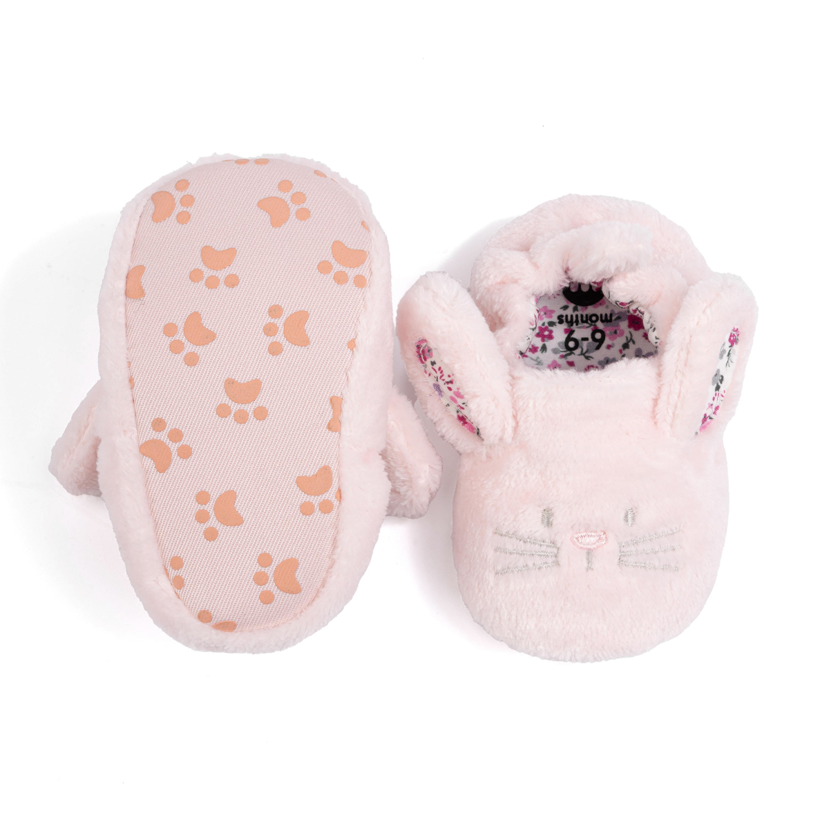CG5337 Baby Princess Shoes Soft Cotton Upper Non Slip Sole for Girls Toddlers Custom-Jie Zu Baby