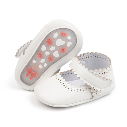 CG5352 Baby Princess Shoes PUPVC Sole Cute Comfortable Soft Non-Slip Infant Toddler First Walkers