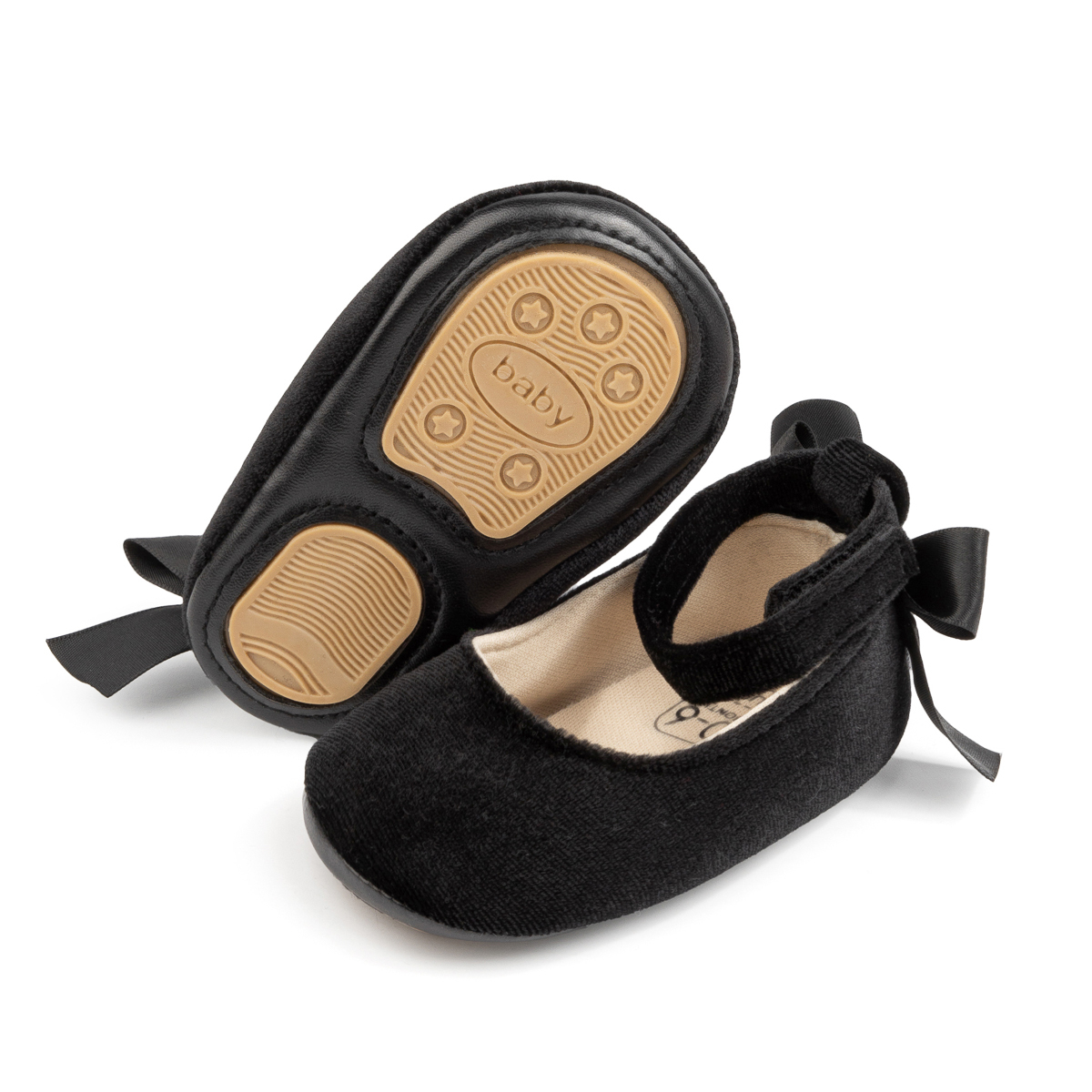 CG5357 Baby Princess Shoes for Girls Soft Sole Non Slip Infant First Walkers Customize-Jie Zu Baby
