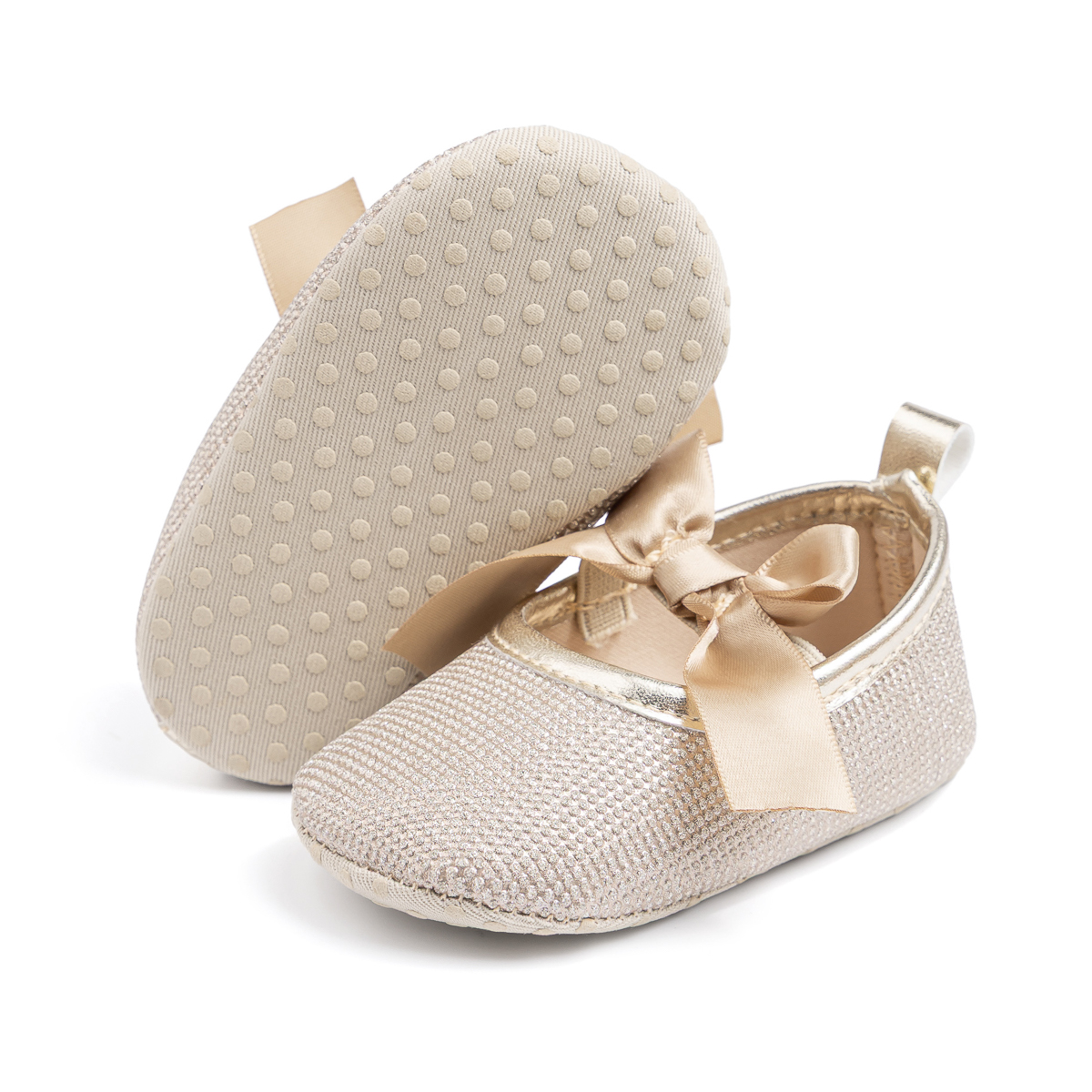 CG5365 Factory Customize Baby Princess Shoes for Girls Soft Sole Non Slip Infant Toddler-Jie Zu Baby
