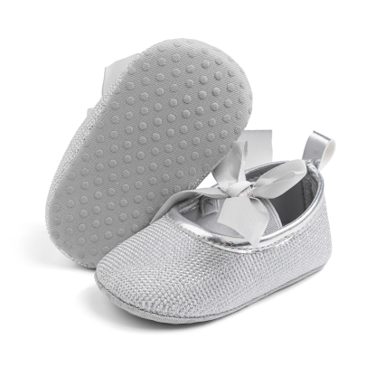CG5365 Factory Customize Baby Princess Shoes for Girls Soft Sole Non Slip Infant Toddler-Jie Zu Baby