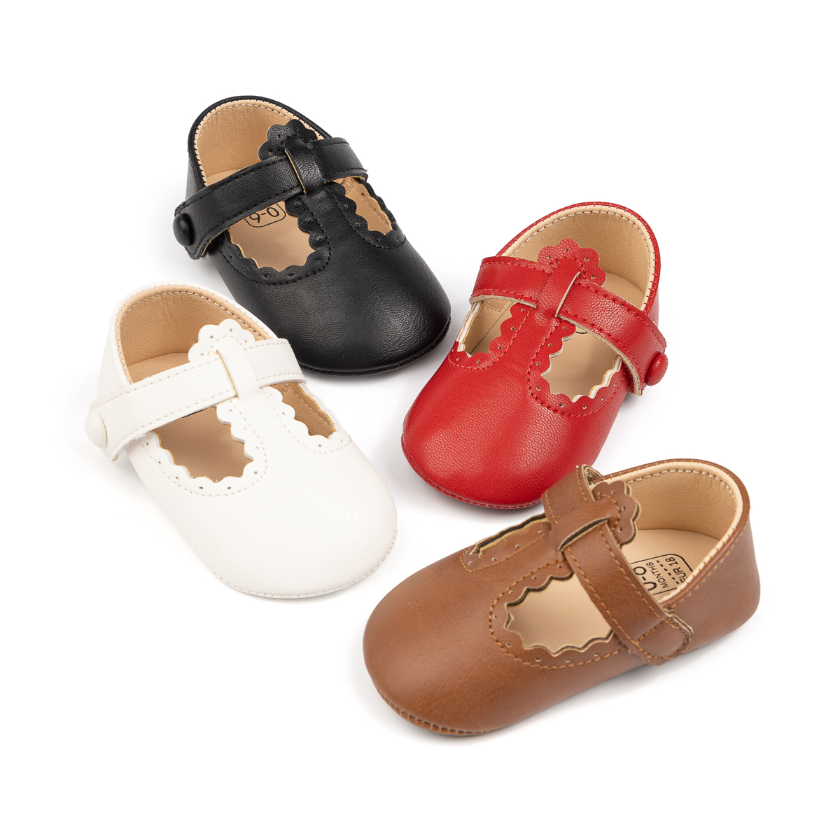 CG5368 Baby Casual Shoes Soft Sole Lightweight Comfortable Breathable Non Slip Infant Shoes for Crawling First Walkers Toddler Shoes