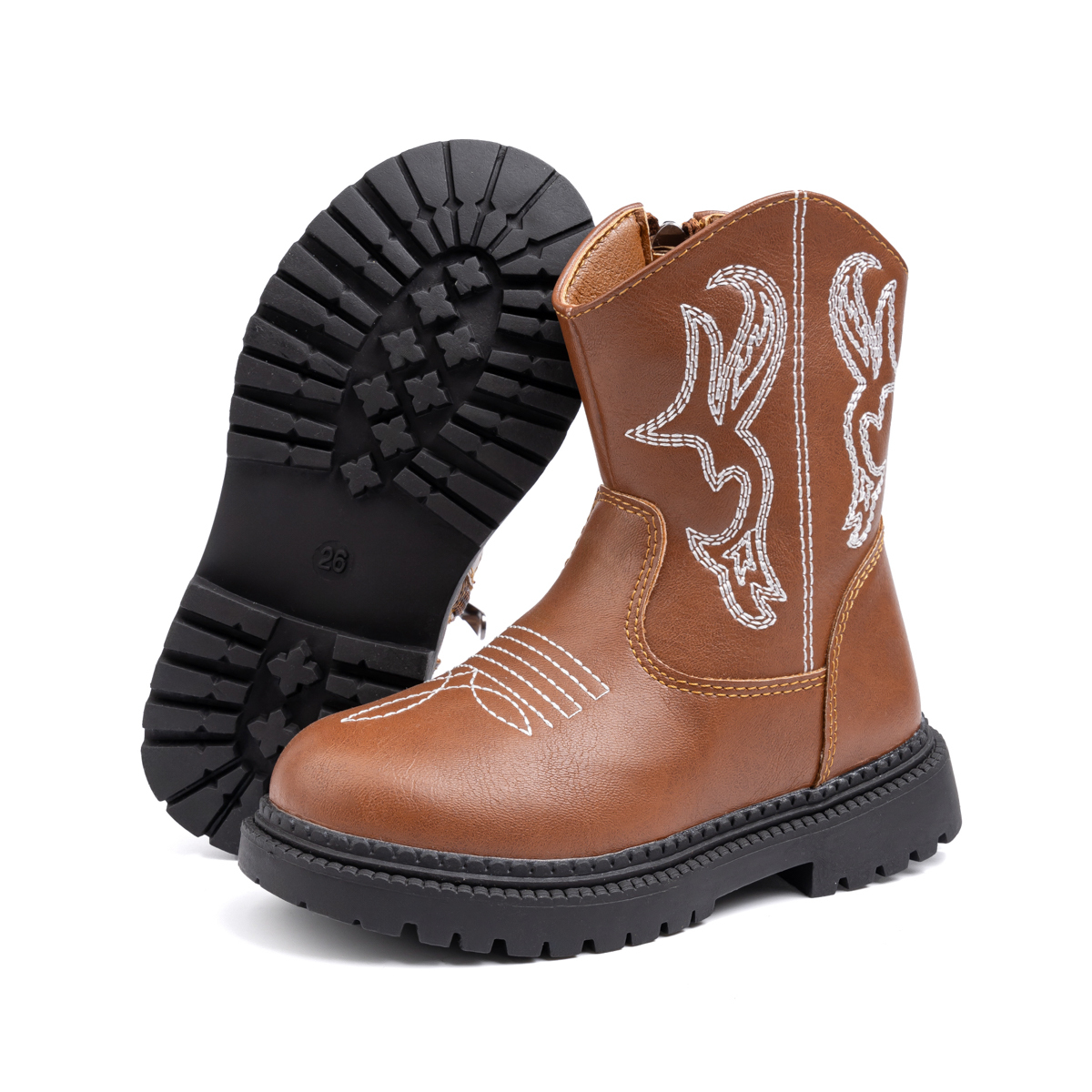 CG5426-PU Upper Kid Dress Shoes Western Kid Boot Winter 2025