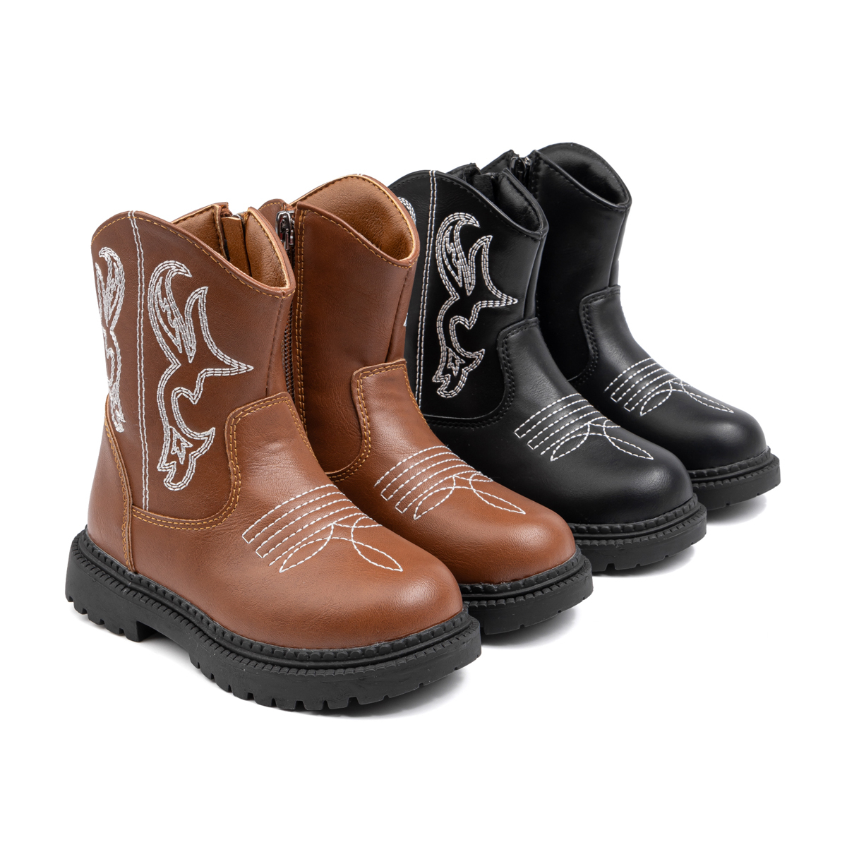 CG5426-PU Upper Kid Dress Shoes Western Kid Boot Winter 2025