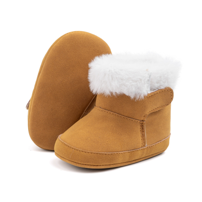 CG5440 Baby Boots PUPUSole Non Slip Soft Sole Toddlers First Walking Booties Winter Cute Design-Jie Zu Baby