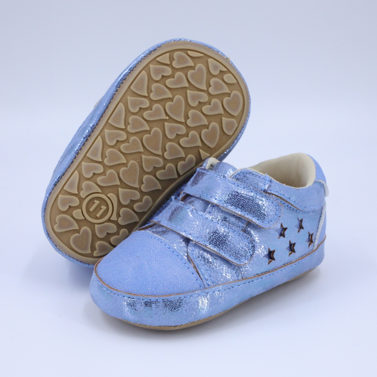 CG6132 Baby Casual Shoes for Infants Soft Comfortable Lightweight Non Slip Sole Toddler First Walkers Cute Design Breathable Fabric