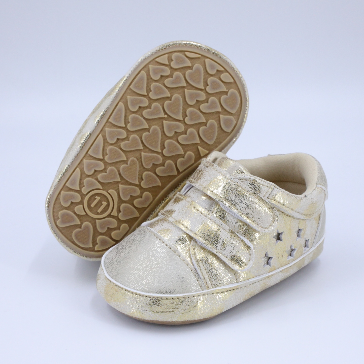CG6132 Baby Casual Shoes for Infants Soft Comfortable Lightweight Non Slip Sole Toddler First Walkers Cute Design Breathable Fabric