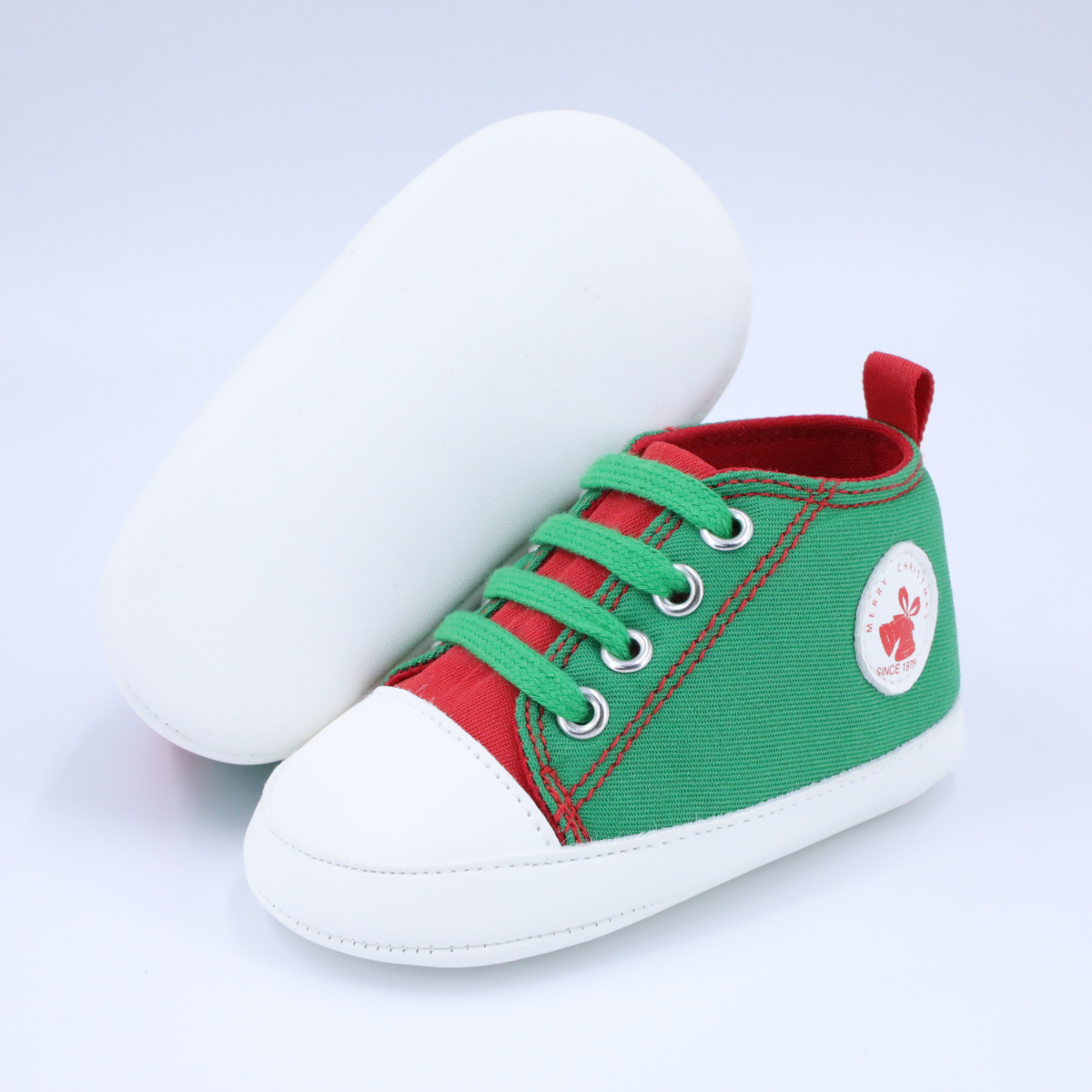 CG6138 Baby Casual Shoes Canvas Cotton Sole Comfortable Lightweight Soft Non Slip Infant Footwear for Newborn Toddler Boys Girls