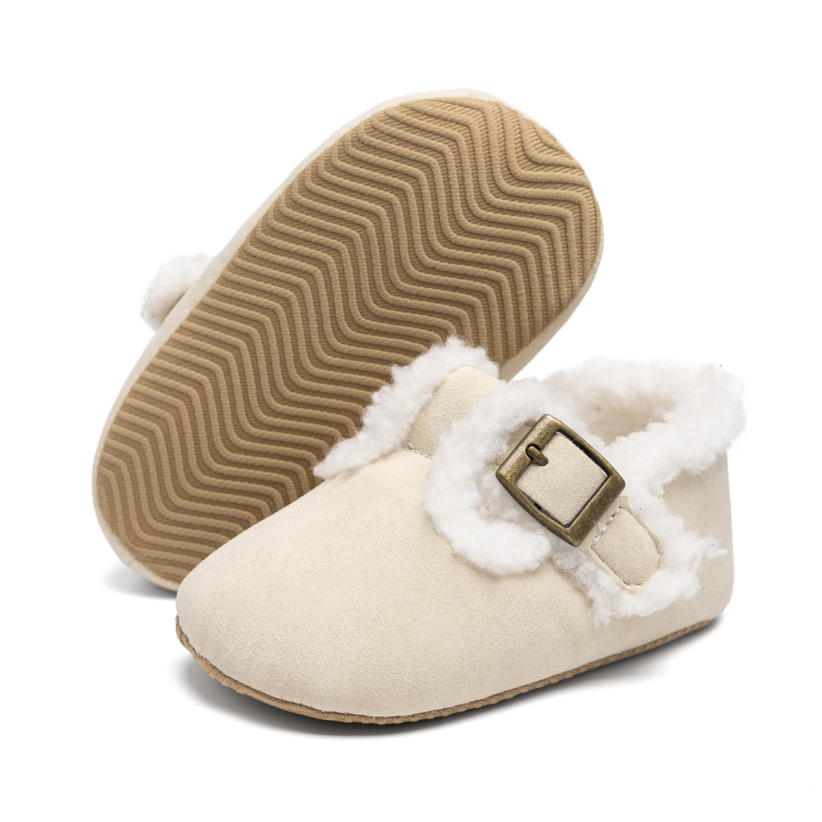 CG6165 Baby Casual Shoes PUPVC Sole Infant Soft Comfortable Lightweight Breathable Toddler Walking Footwear