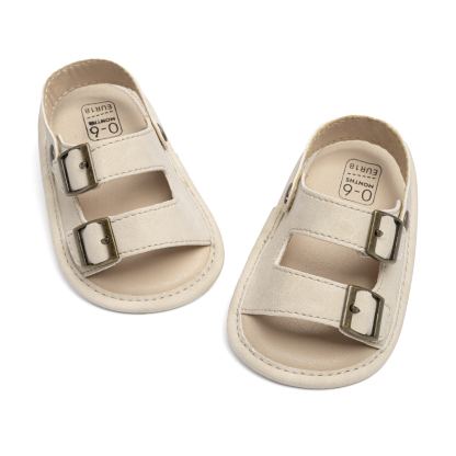HsdsBebe Baby Girl Sandals Infant Summer Soft Sole Shoe Anti-Slip Crib Shoes 0-18 Months