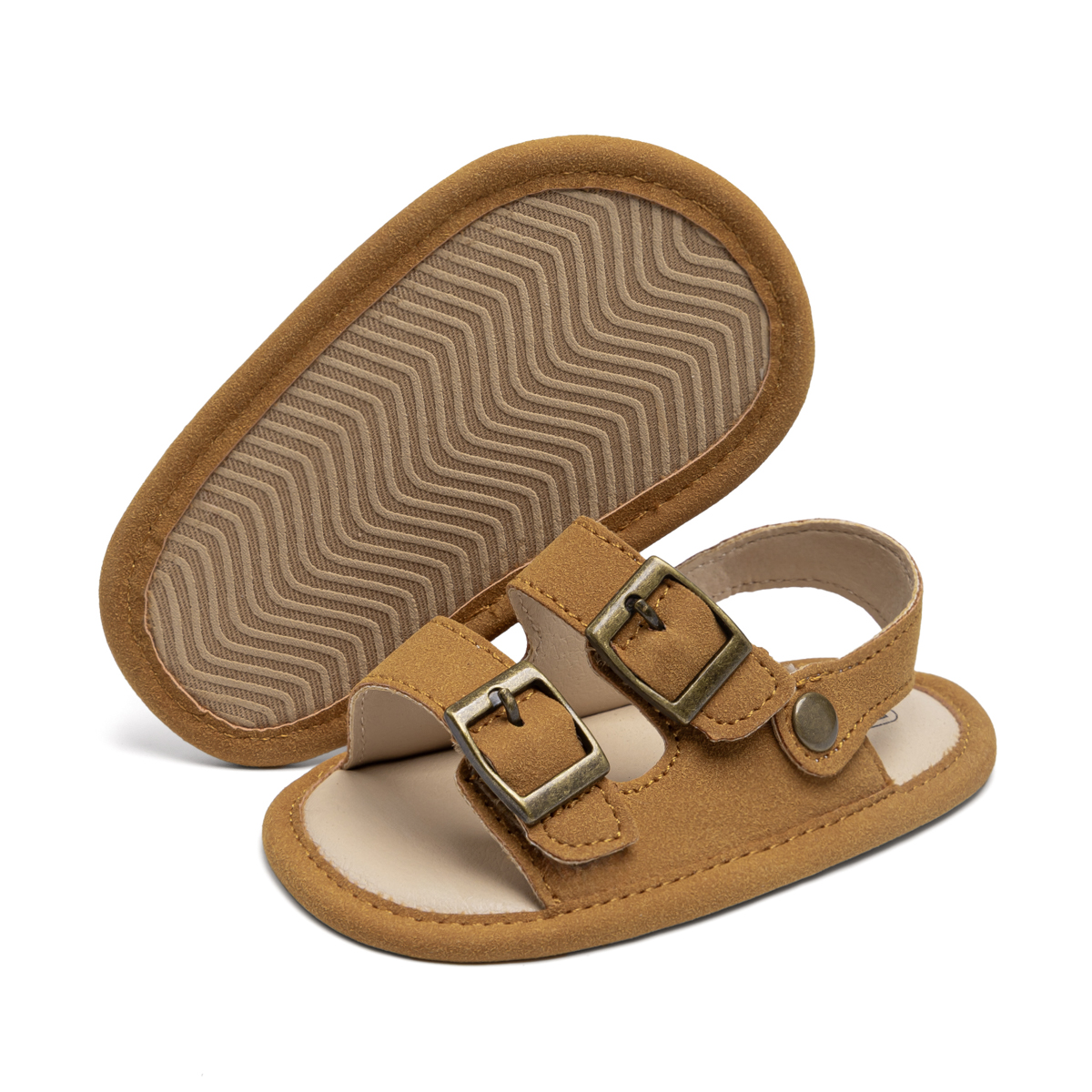 CG6229 Baby Sandals PUPVC Sole Lightweight Breathable Summer Infant Footwear