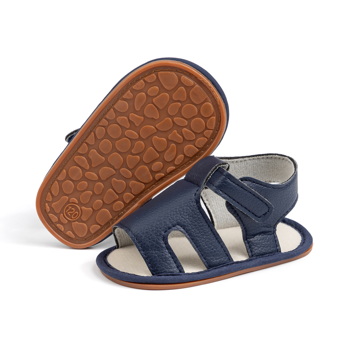 DZ5240 Baby Sandals for Boys Girls Soft Sole Breathable Comfortable Lightweight Non Slip Summer Shoes PUPVCSole-Jie Zu Baby