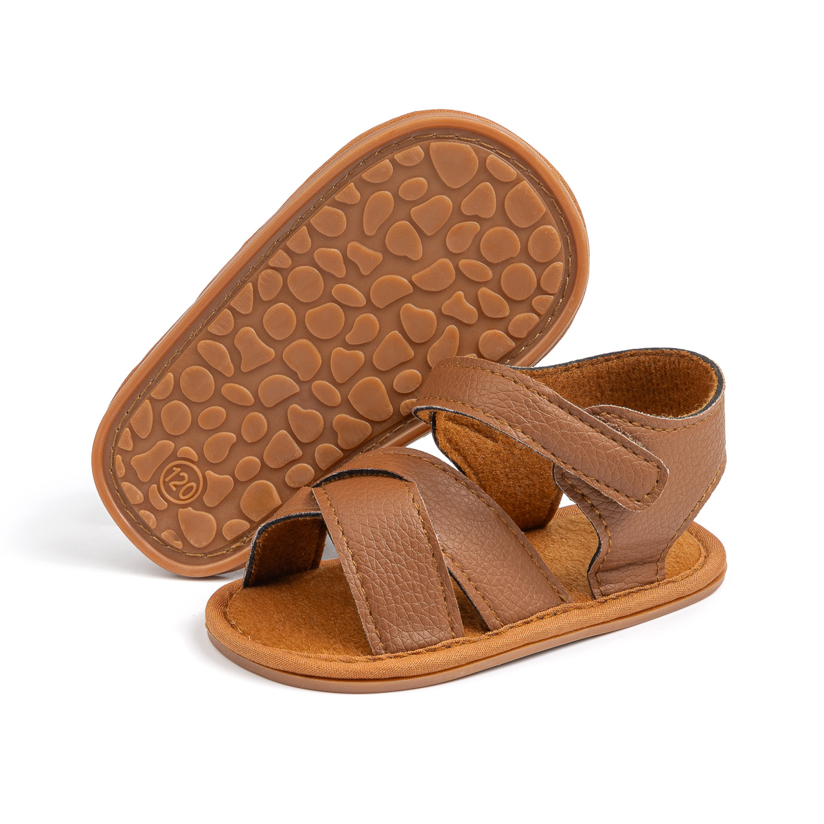 DZ5241 Baby Sandals for Boys Girls Soft Sole Breathable Comfortable Lightweight Non Slip Infant Toddler Summer Shoes PUPVCSole-Jie Zu Baby