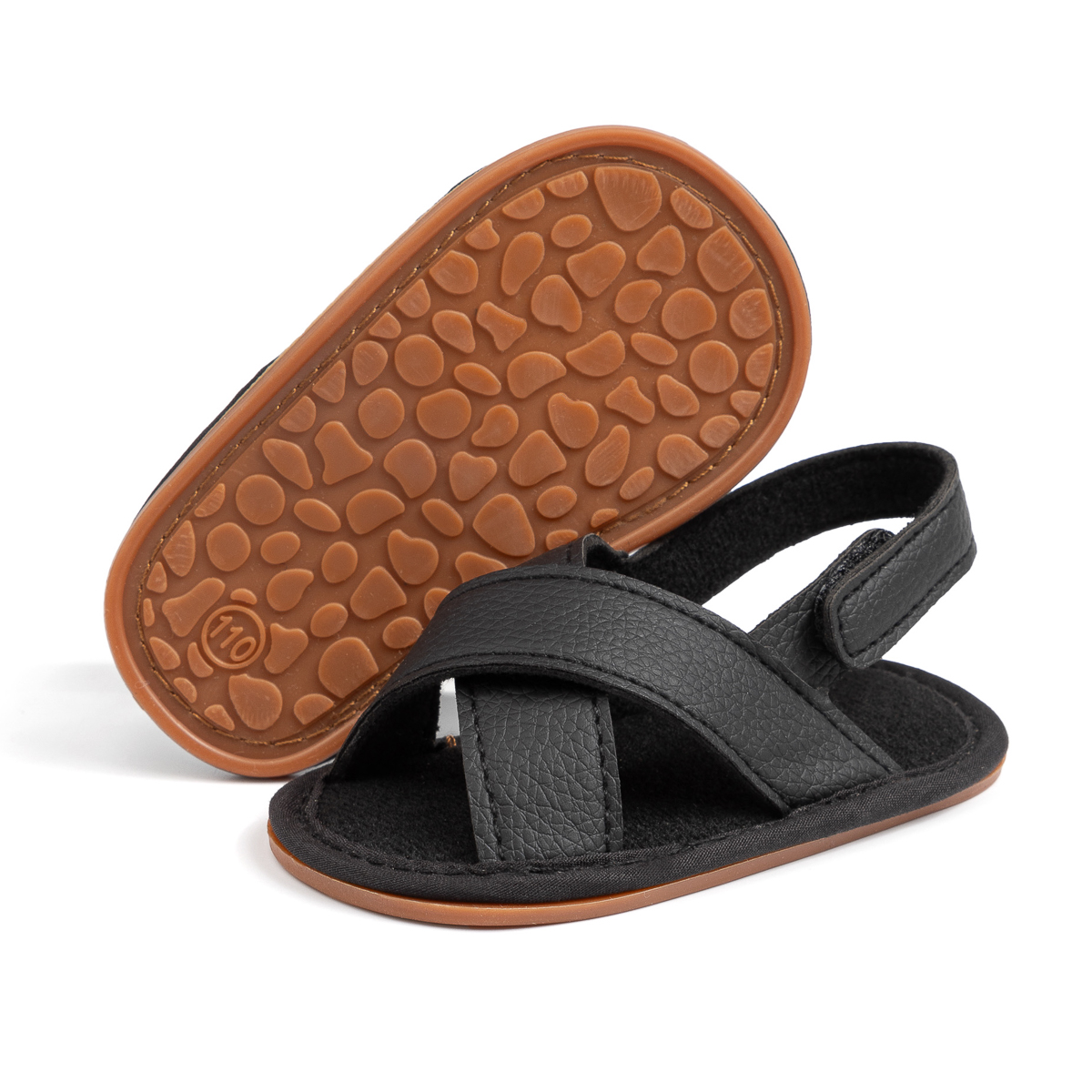 DZ5242 Baby Sandals for Boys Girls Soft Sole Breathable Comfortable Lightweight Non Slip Summer Shoes PUPVC Sole Infant Toddler-Jie Zu Baby