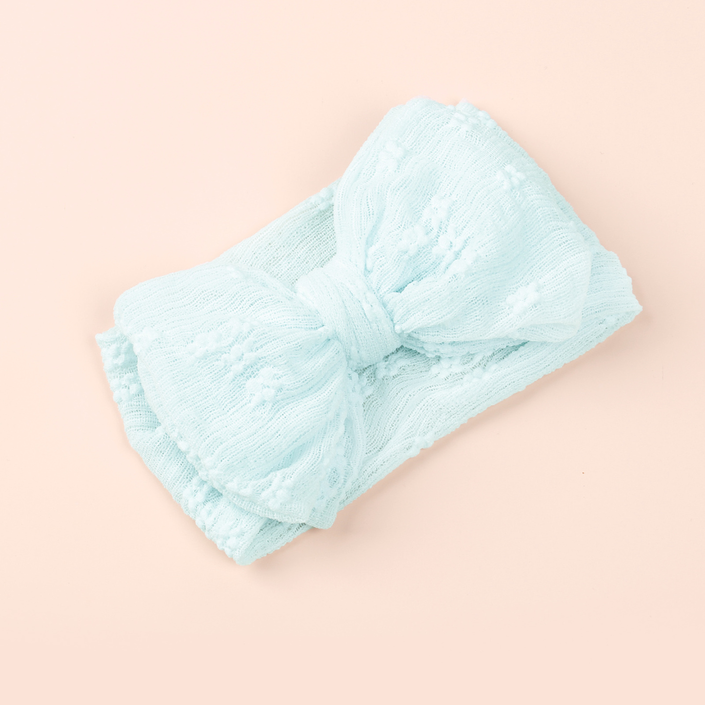 FHML-2288 Single Color Tulle Bow Hairband Wholesale
